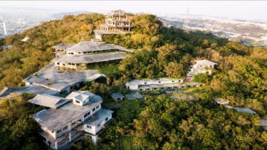 【Drone Japan】4K 中城高原ホテル 廃墟 ドローン空撮, 沖縄県 -Nakagusuku Kougen Hotel Remains,  Okinawa